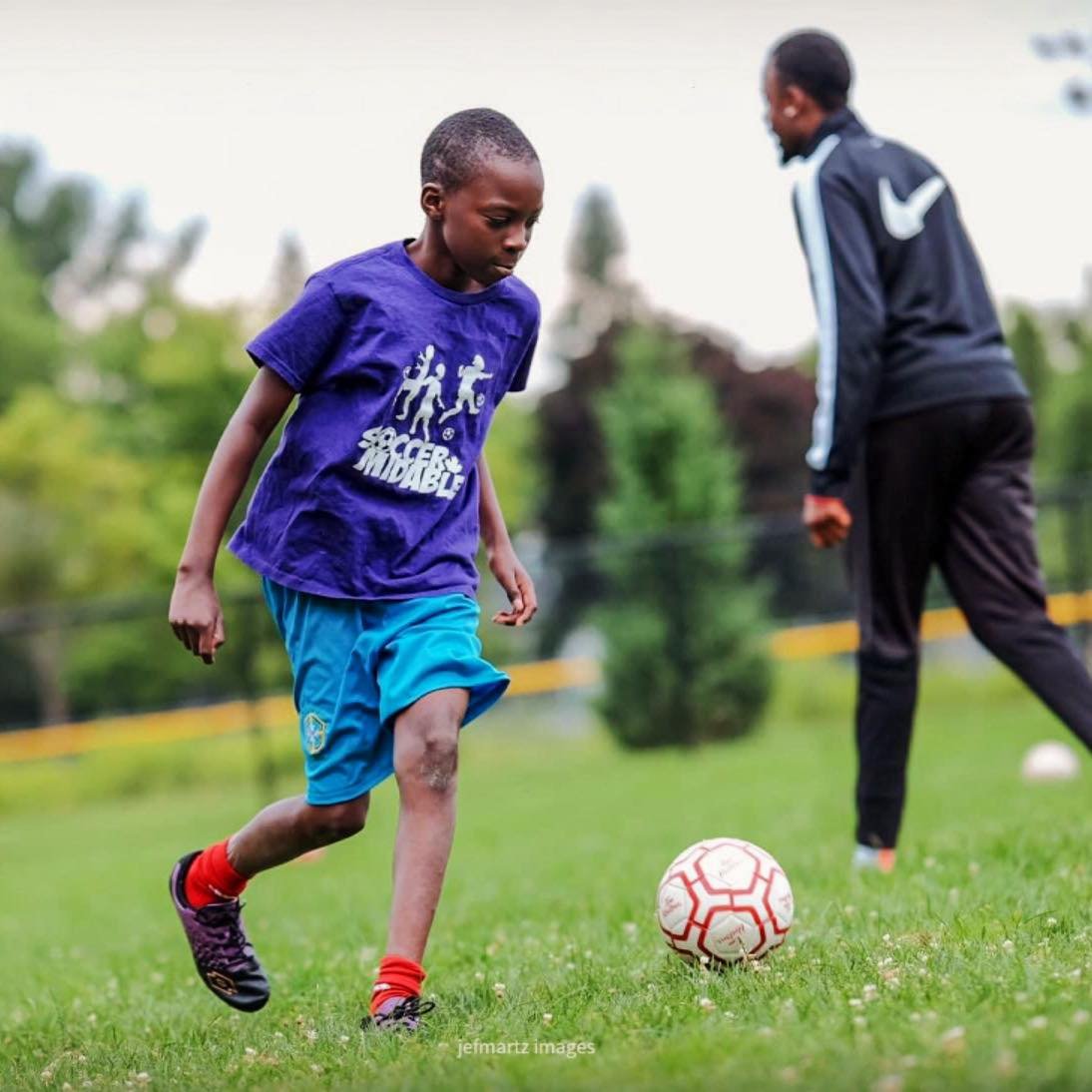 Player dribbling